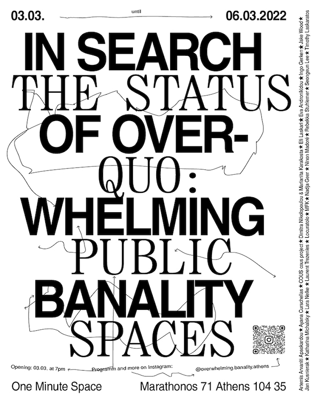 In Search of Overwhelming Banality: The Status Quo of Public Spaces