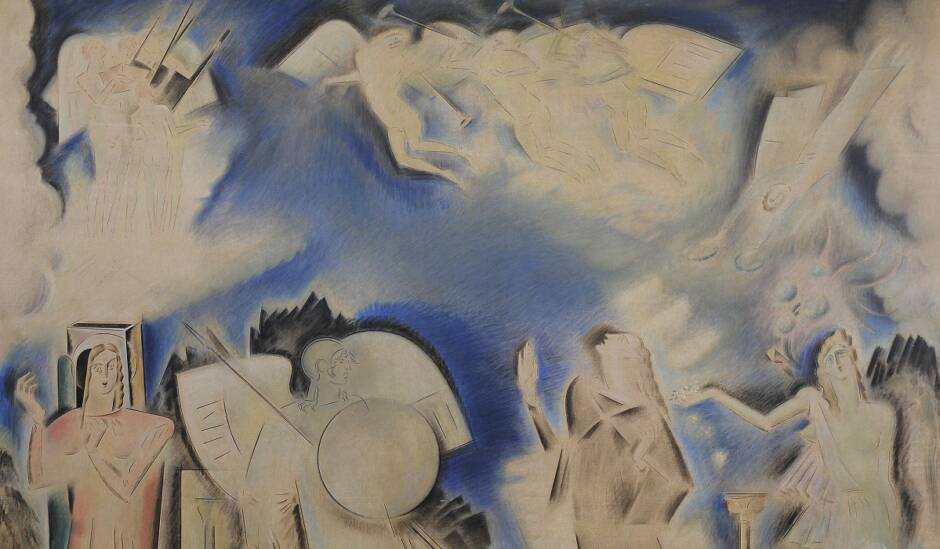 Κωνσταντίνος Παρθένης (1878-1967), Η ιδανική Ελλάδα της ζωγραφικής του