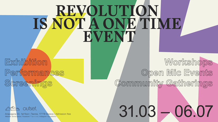 Revolution is not a one time event*