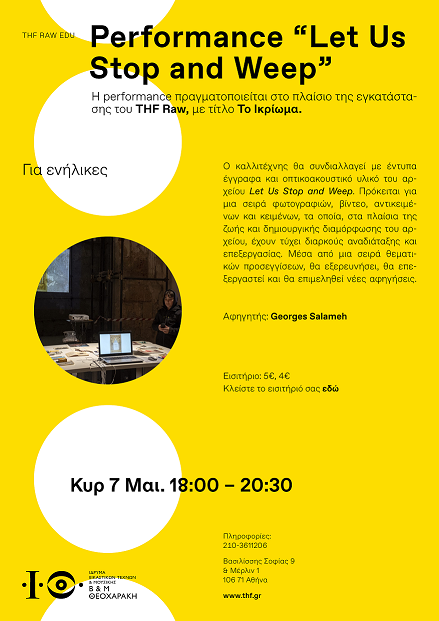 Let Us Stop and Weep