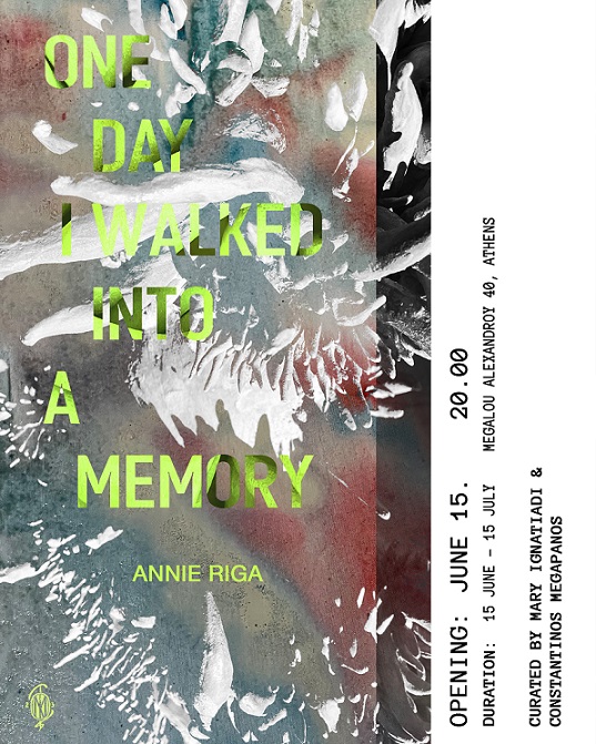 ONE DAY I WALKED INTO A MEMORY