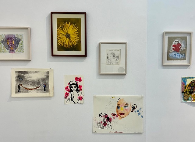 “Framed Unframed” – Works on paper