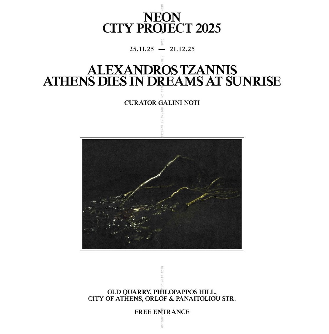 NEON City Project 2025 | Athens Dies In Dreams At Sunrise