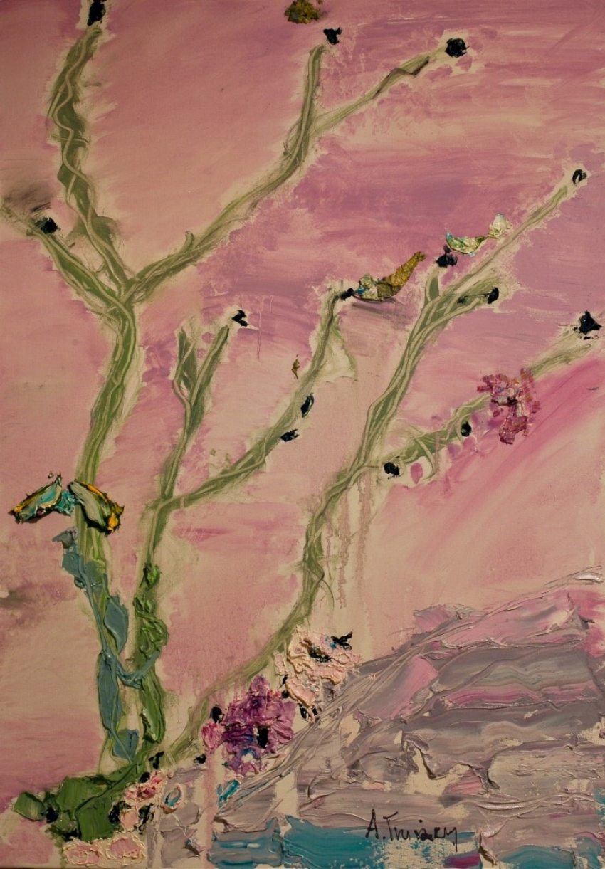 Painting is poetry (creation) that is silent…