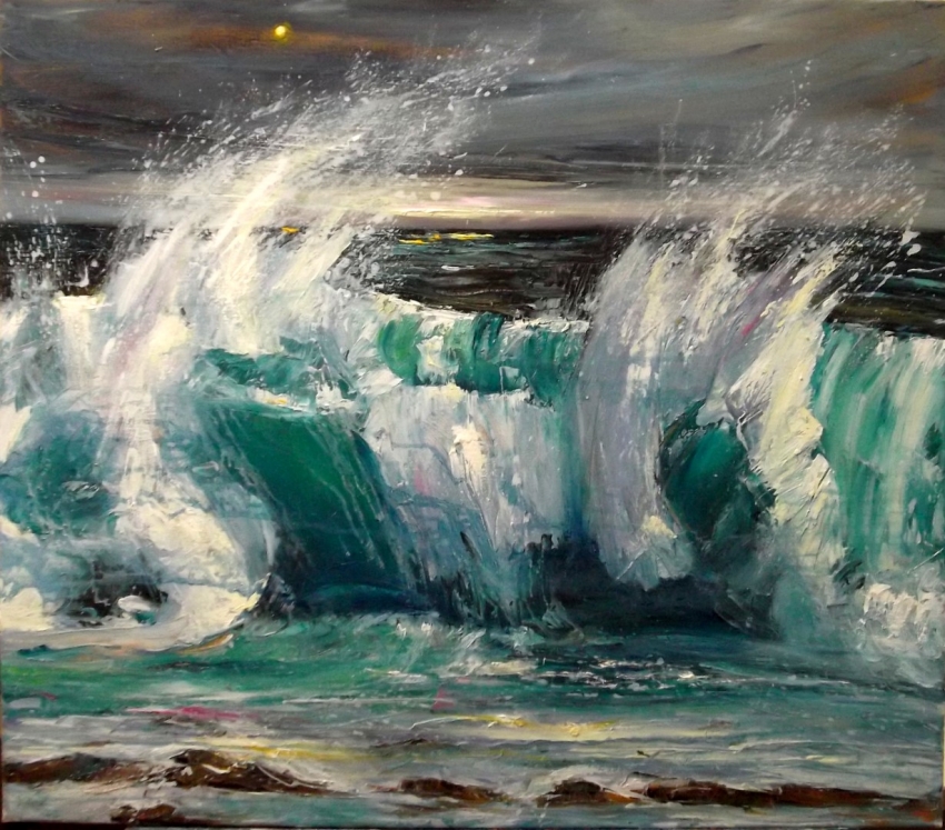 Painting is poetry (creation) that is silent…